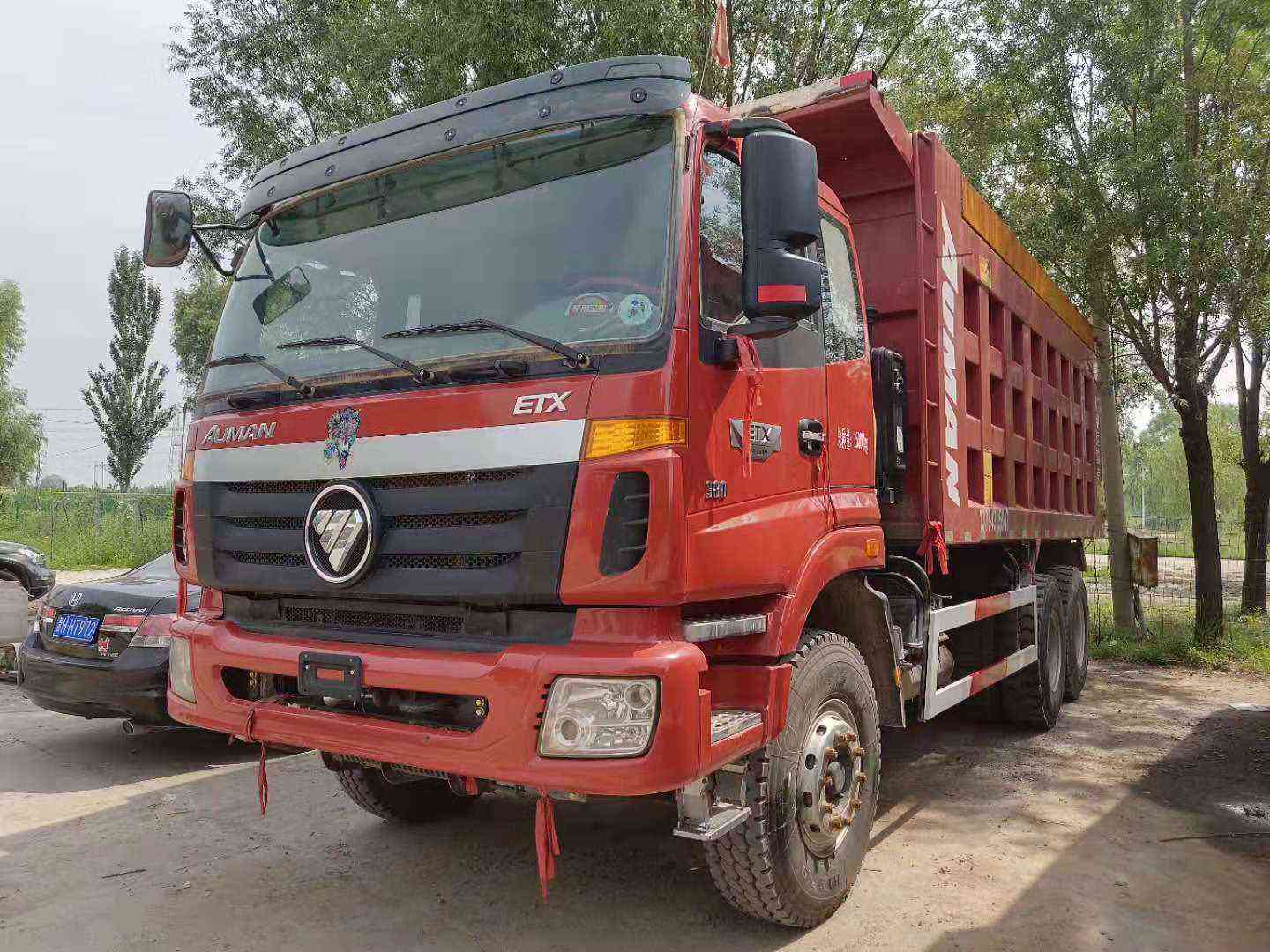 福田欧曼戴姆勒工程自卸车