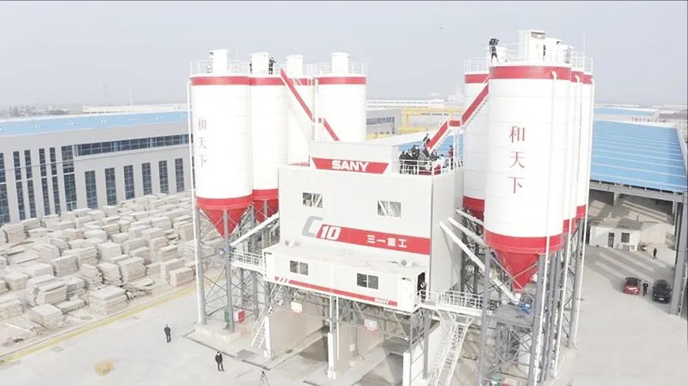 全新升级,未来已来!三一c10搅拌站重磅亮相 - 【立刻卖】-二手挖掘机